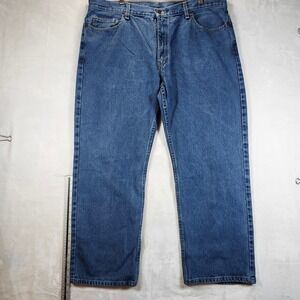 Faded Glory Mens Relaxed Fit Jeans Blue Denim Size 40x30 RN 58287